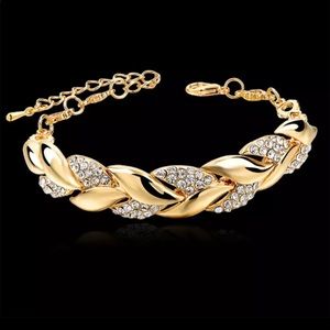 Gold plated bracelet